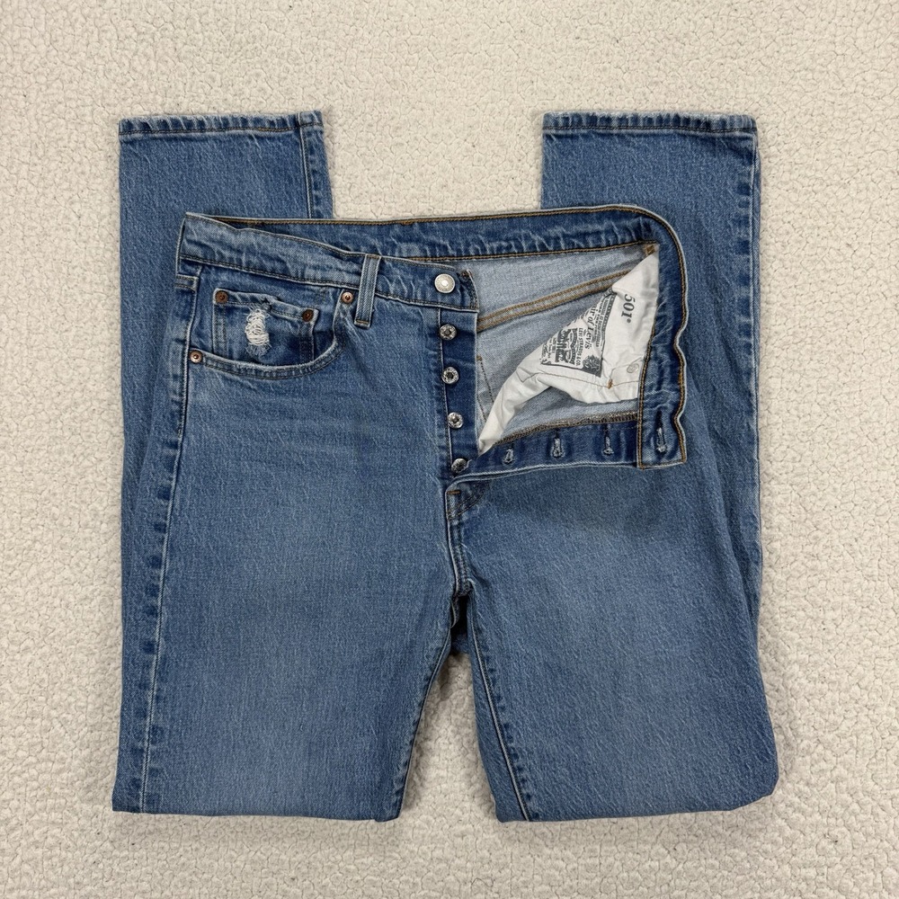 Levi's 501 Original Fit Jeans Women's 30x32 (30x31) Streetwear Grunge Casual